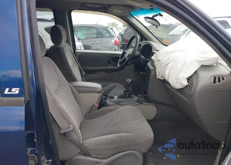 2004 Chevrolet Trailblazer Ls из США, поврежденный, VIN 1GNDT13S742145162